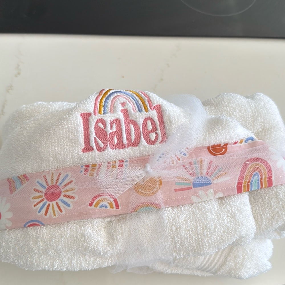 Brand new Isabel personalized large towel
